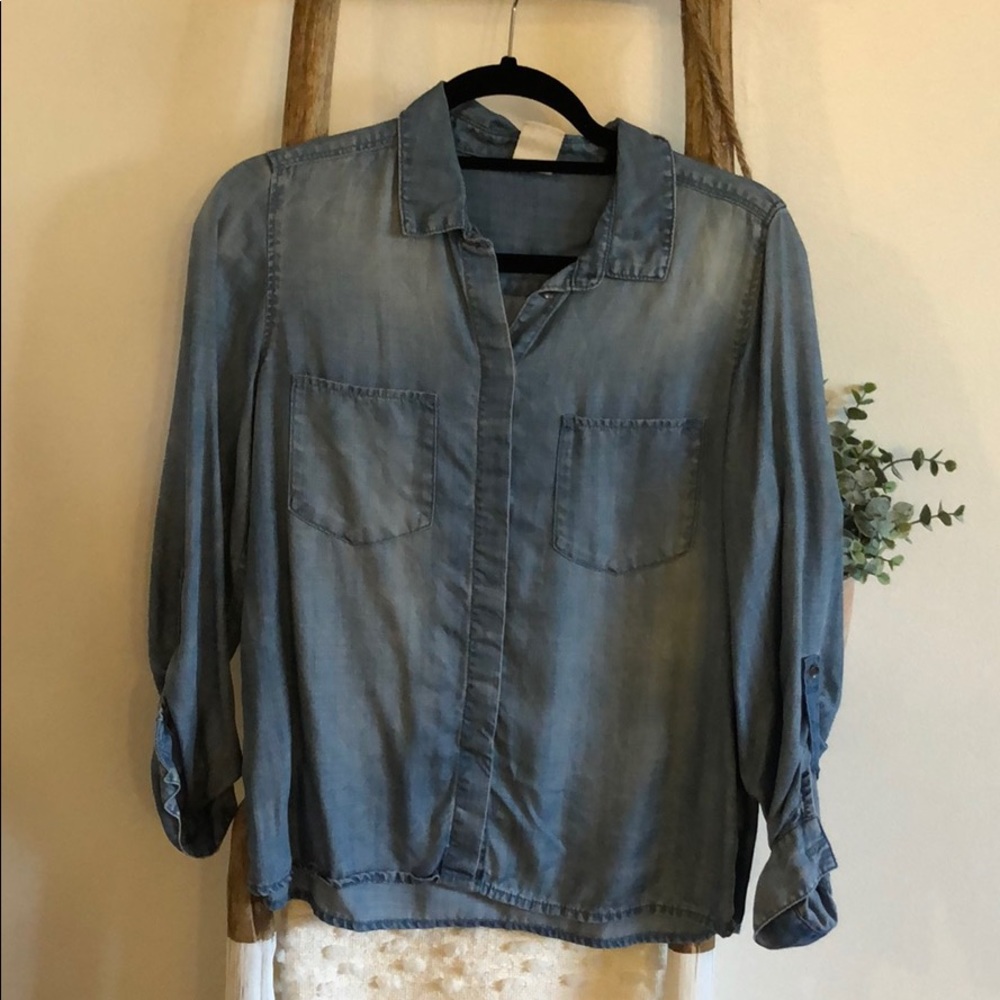 H&M Denim Button Down